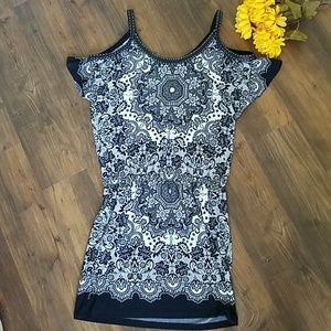 Soul Revival cold shoulder dress